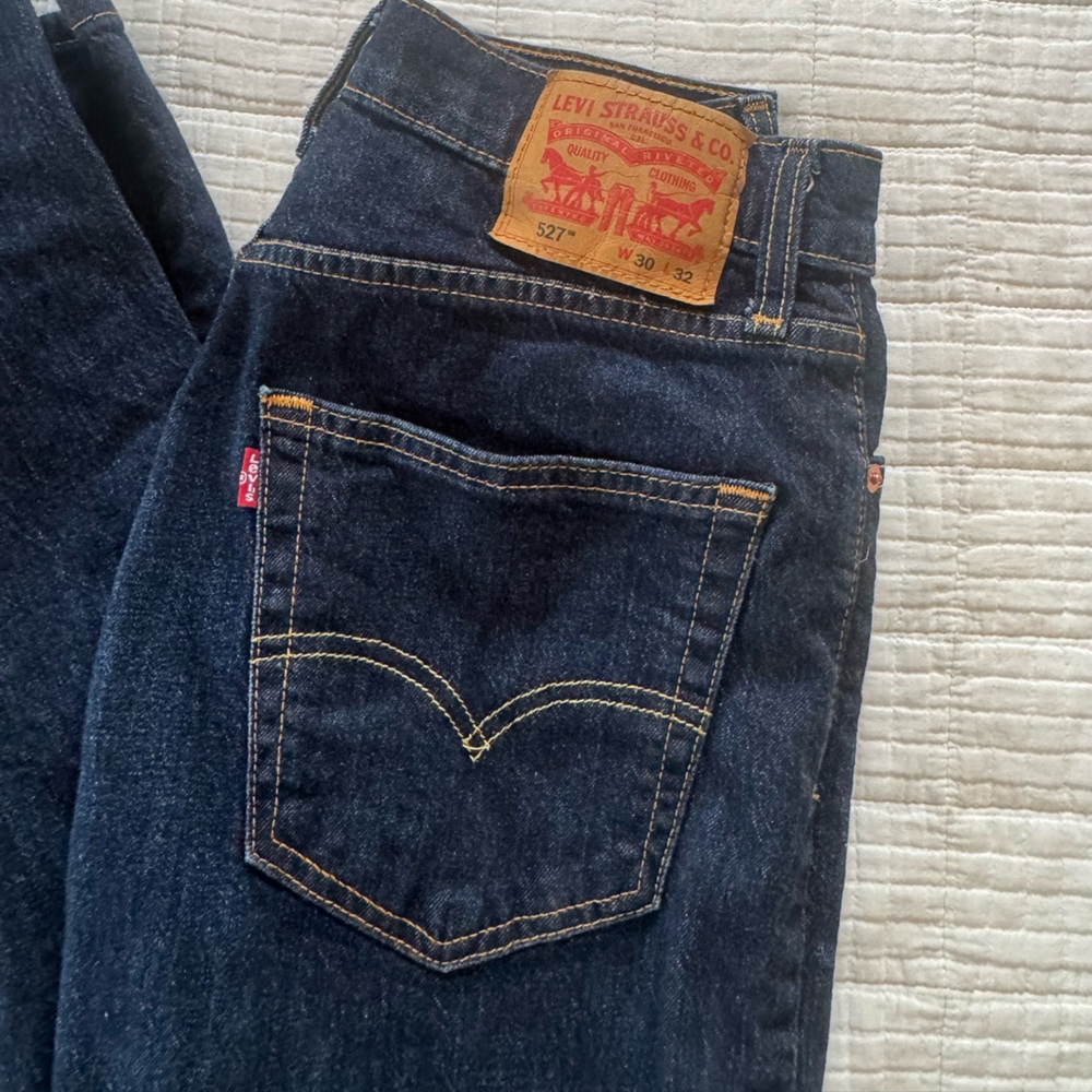 Levi's Men's Deep Indigo Relaxed Jeans